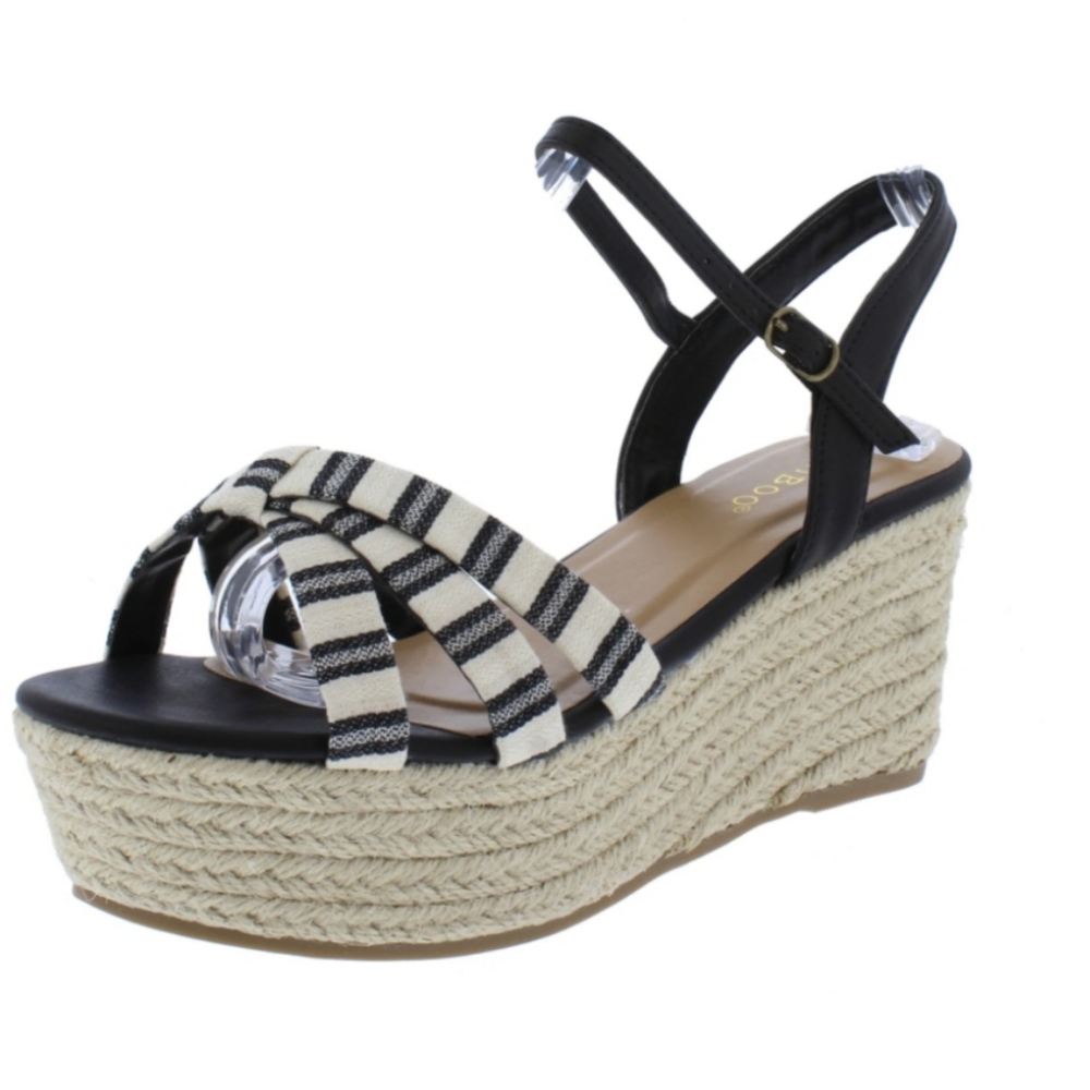 Espadrille wedge sandals